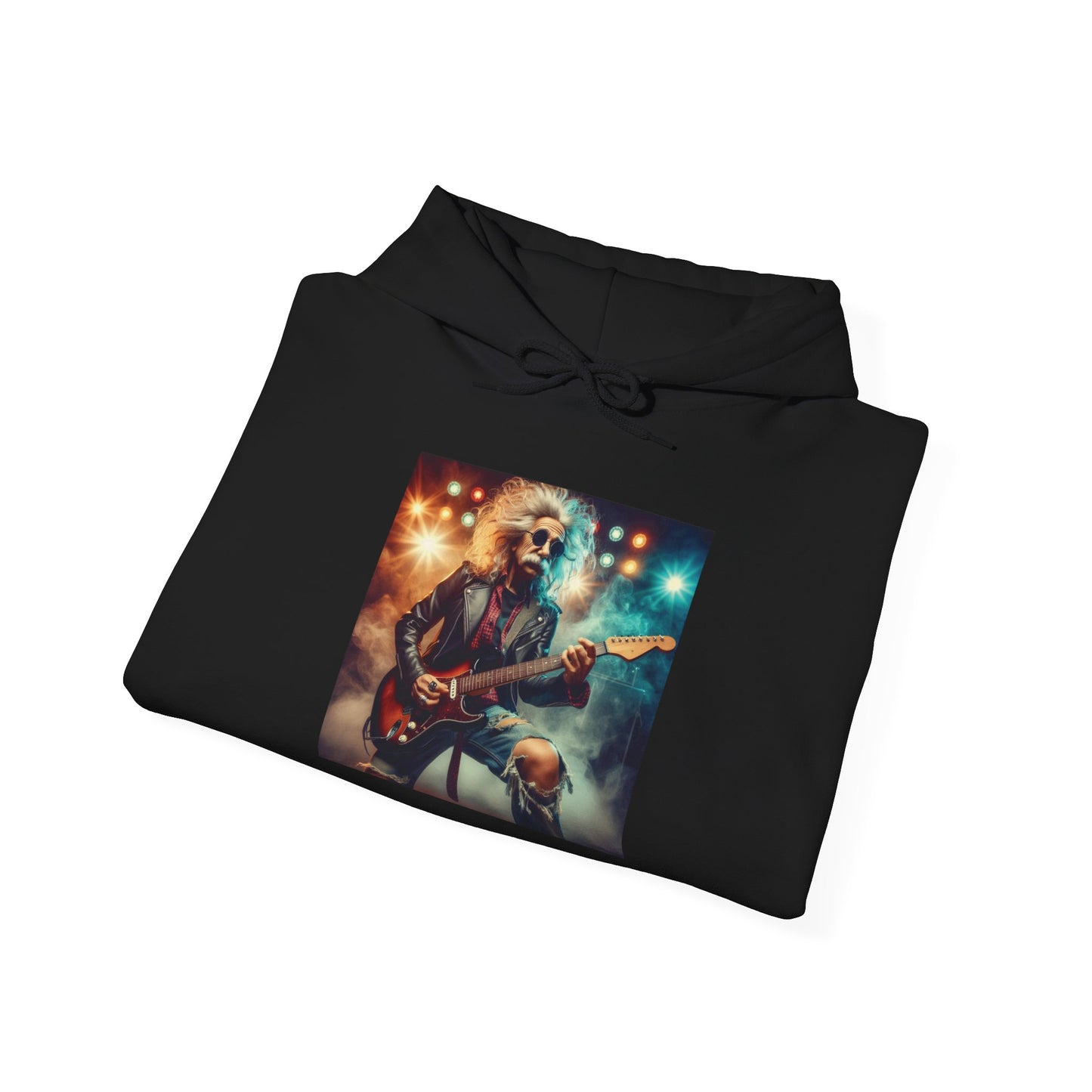 Albert Einstein Rockstar hoodie