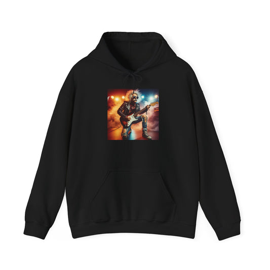 Albert Einstein Rockstar Hoodie