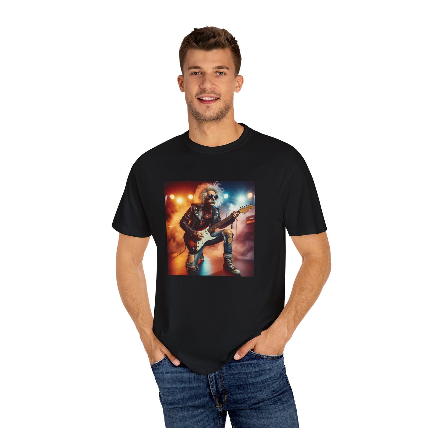 Albert Einstein Rockstar t-shirt